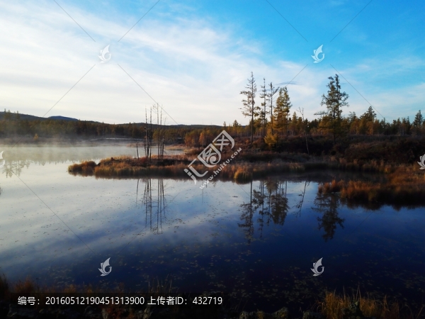 杜鵑湖清晨