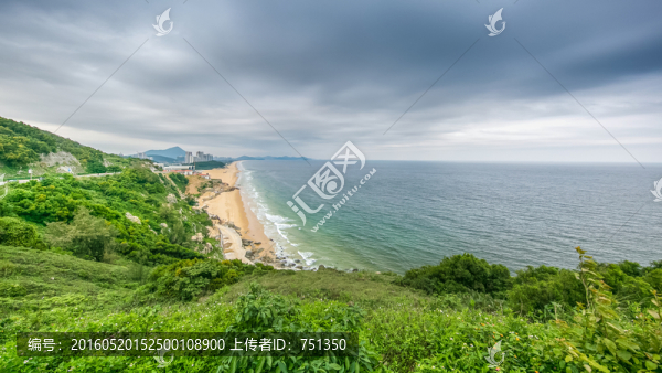 陽江,十里銀灘大全景俯瞰