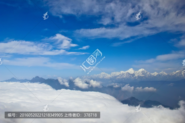 四川牛背山風光