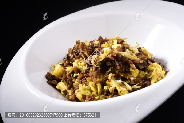 外婆菜炒雞蛋