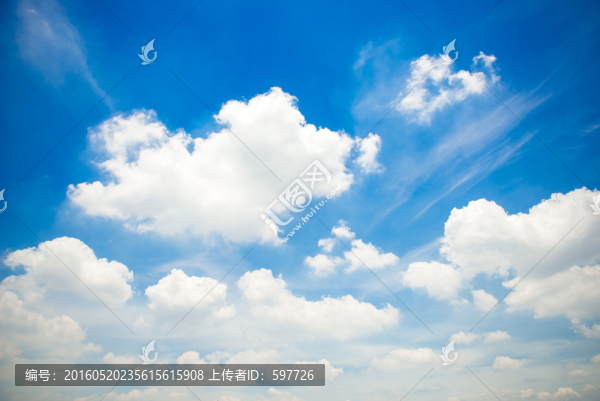 藍(lán)天白云