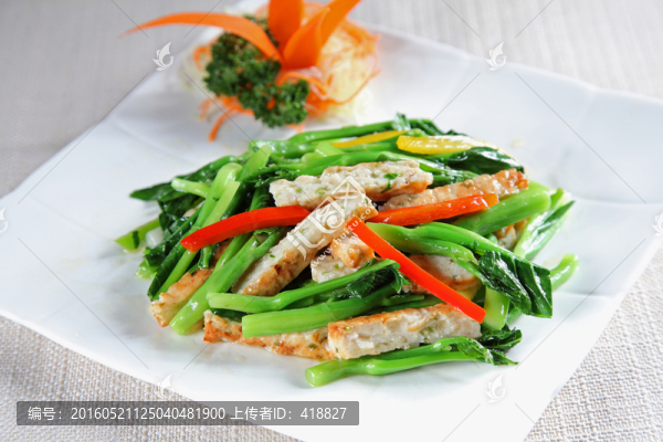 芥藍(lán),豆腐,小炒,特色小炒