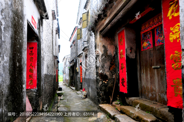 廣東民居,老屋,巷道,廣東古村