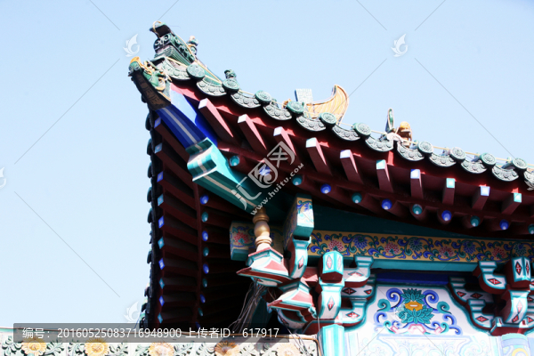 古建筑,屋頂,屋檐