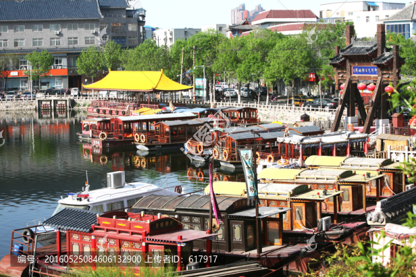 游船,開封,旅游