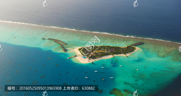 馬爾代夫鳥瞰