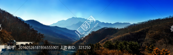 泰山山脈風光