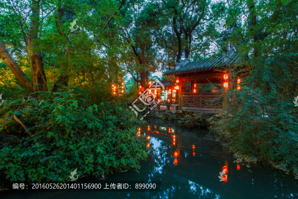夜色古街