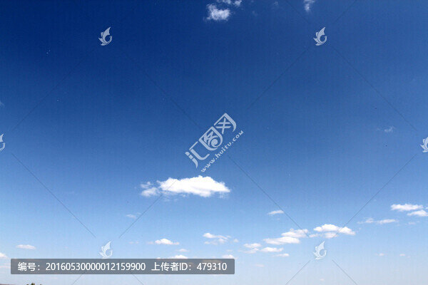 藍(lán)天,白云,云彩,天空,云,天