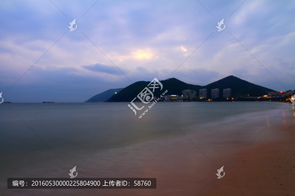 大東海海濱夜色