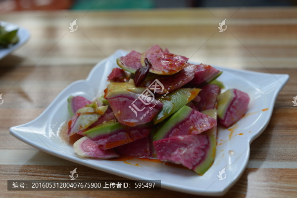 涼拌拌蘿卜皮