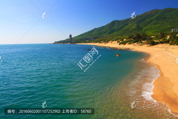 湛藍(lán)的海灣