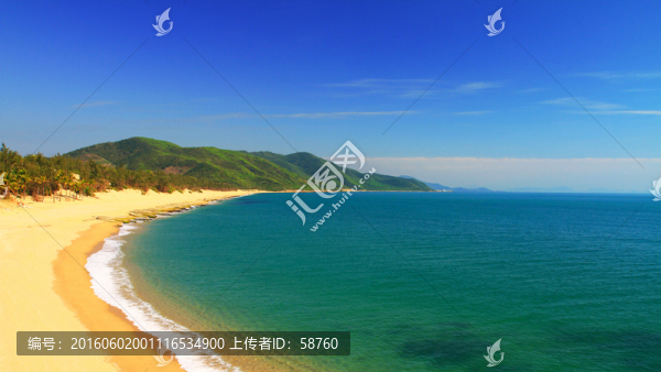 湛藍(lán)的海灣