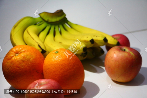香蕉,橙子,蘋果