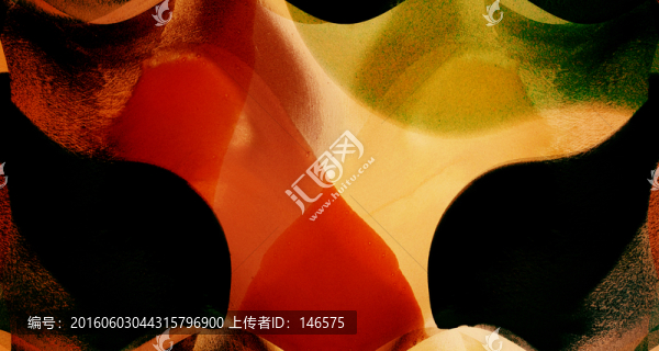 抽象畫,分層
