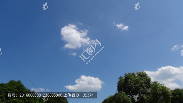 藍(lán)天白云