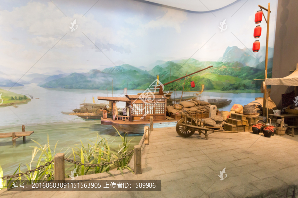 碼頭模型