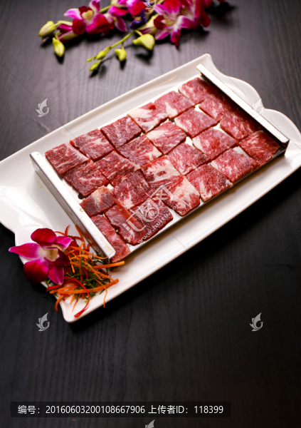 雪花牛肉片