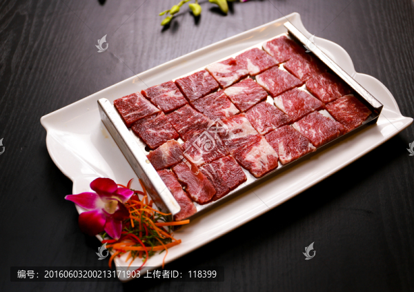 雪花牛肉片