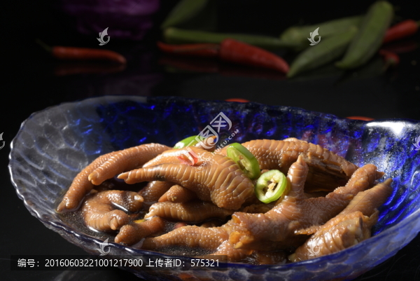 鹵雞爪