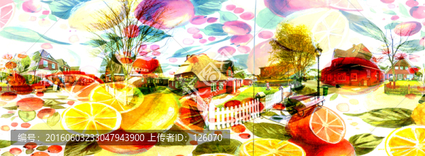 油畫花卉