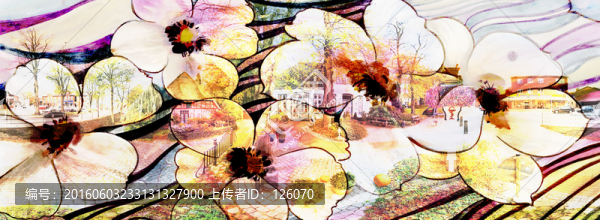 油畫(huà)花卉