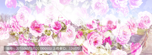 油畫花卉