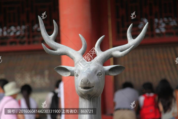 鹿雕頭像
