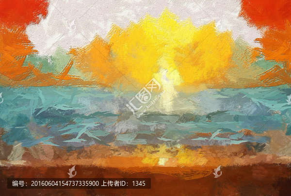 抽象裝飾畫