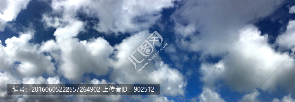 白云朵朵飄