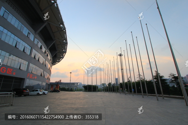 高清體育館夜景