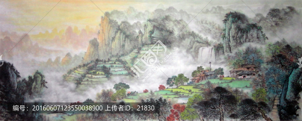 國(guó)畫(huà)風(fēng)景畫(huà)
