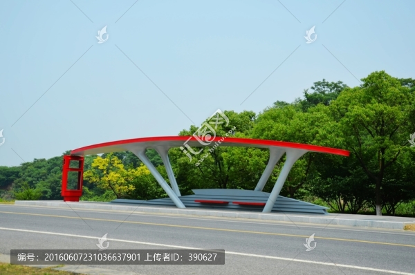 公交車站臺
