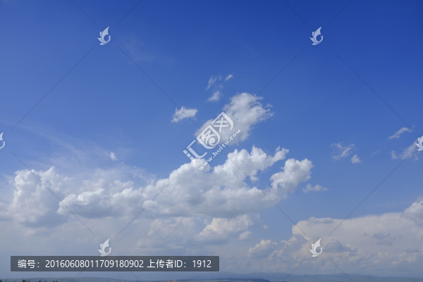 藍天白云