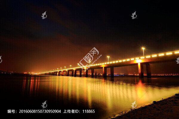 廈門,廈門大橋,夜景