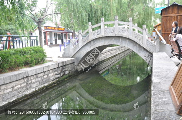 石橋倒影