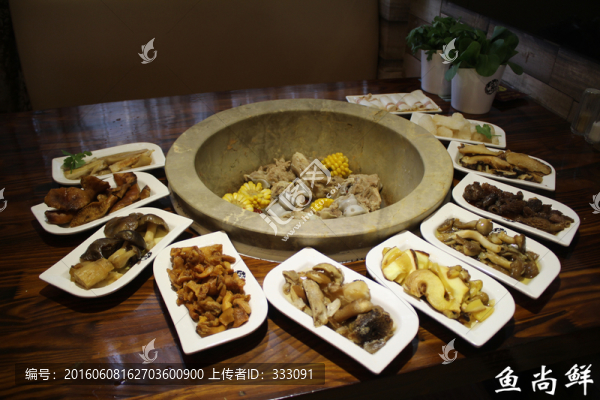野生菌石鍋