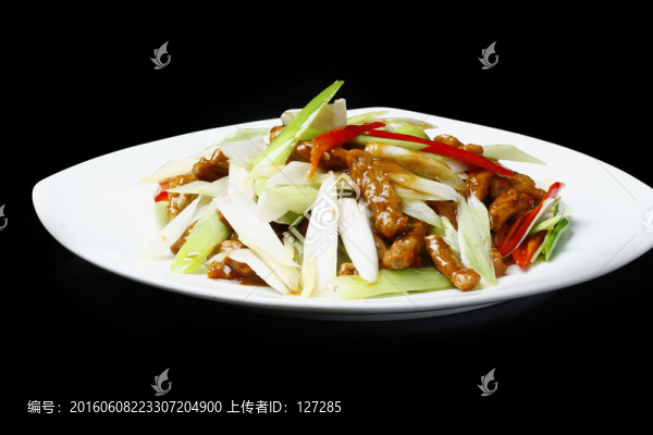 京蔥爆里脊