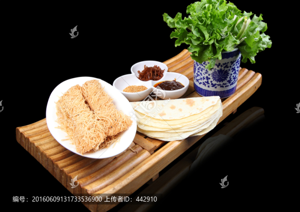 馓子卷餅