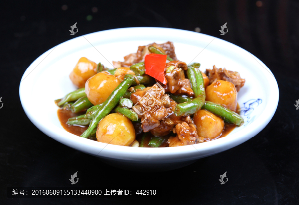 小土豆燒肉排