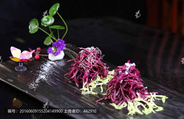 紫薯絲