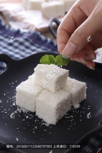 椰奶凍糕