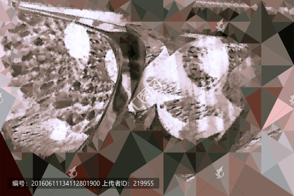 抽象幾何背景素材