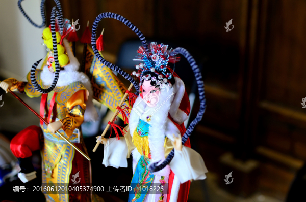 京劇人物花旦