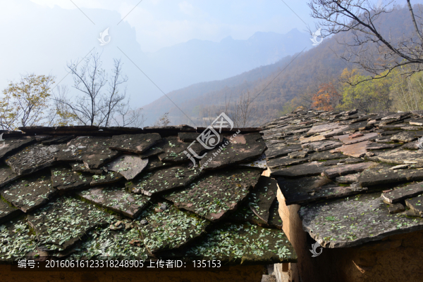 河南林州石板民居