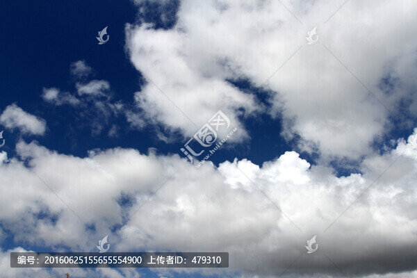 藍(lán)天,白云,天空,天,云彩,云