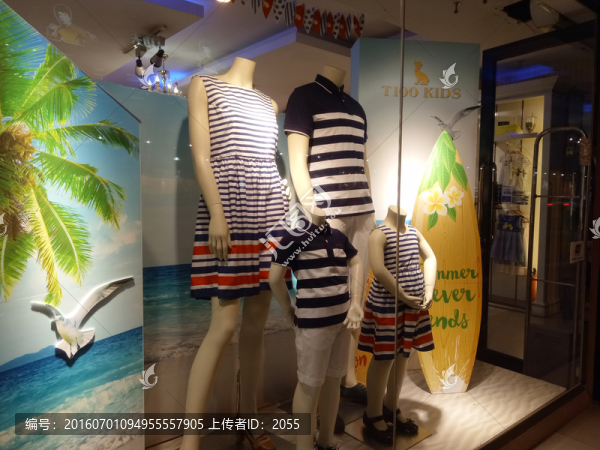 商業(yè)街,服裝店,廚窗