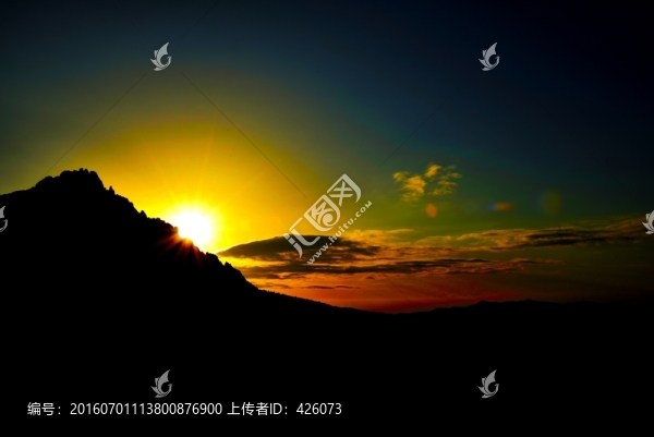 日出朝霞