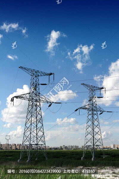 供電,高壓線,電塔,鐵塔,電力