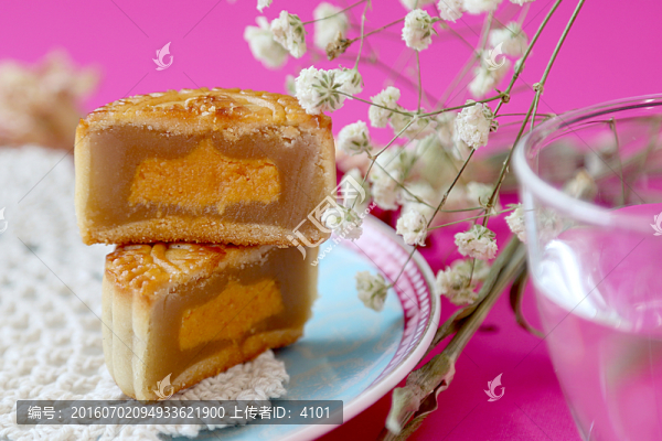 中秋蓮蓉蛋黃月餅